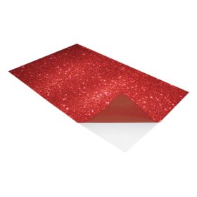 Dekorgumi A/4 öntapadós, csillogós