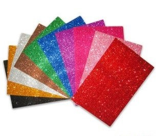 Dekorgumi A/4 öntapadós, csillogós