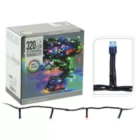 320 LED-es fényfüzér programos adapteres, 32 m