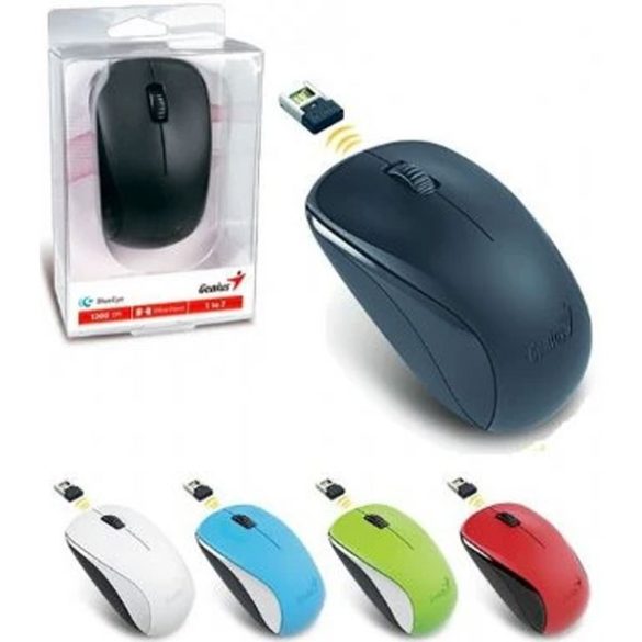 Egér Genius Optical Wireless NX-7000 BlueEye Fehér