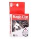 Magic Klips Ico iratcsiptető kapocs, 6,4mm, 50db/cs.