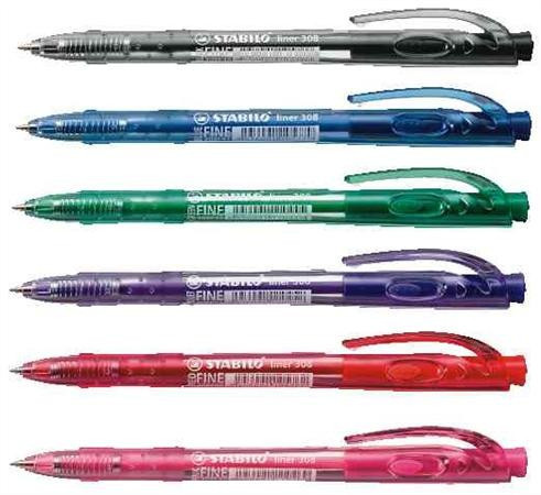Golyóstoll Stabilo Bille Liner 308 kék