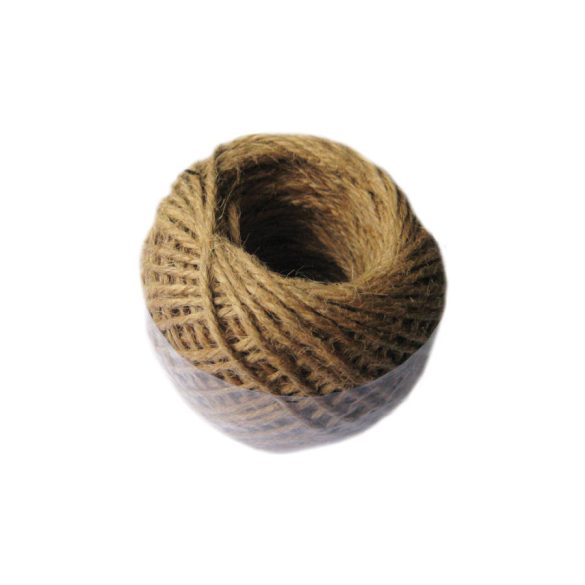 Natúr kender kötözőzsineg, 100g, 2mm vékony, 125 m
