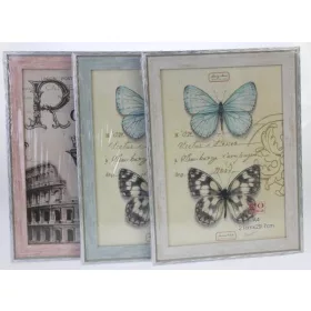 Képkeret, A/4, pasztell színekben, nem kitámasztható