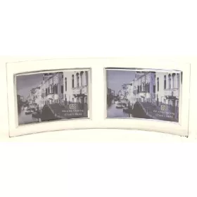   Képkeret, üveg, hajlított, dupla fekvő 10×15 cm-es képnek