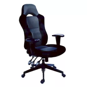 Szék forgó karfás MAYAH Racer fekete-szürke