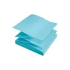Jegyzettömb öntapadó, 75x75mm, 12x100lap, újrahasznosított 5644-88 Info Notes, pasztell mix, kék, zöld, rózsaszín, sárga