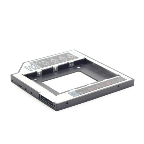 HDD/SSD Beépítő keret 2,5 Gembird 12mm CD/DVD foglalatba.