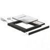 HDD/SSD Beépítő keret 2,5 Gembird 12mm CD/DVD foglalatba.