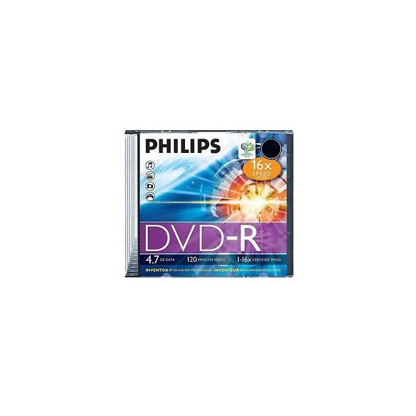 Lemez DVD-R 4.7GB Philips