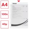 Genotherm lefűzhető A4, 43 micron narancsos Esselte Standard 100 db/csom