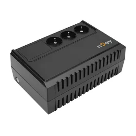   Hálózat Szünetmentes Njoy RENTON 650 650VA / 360W (Schuko x 3)