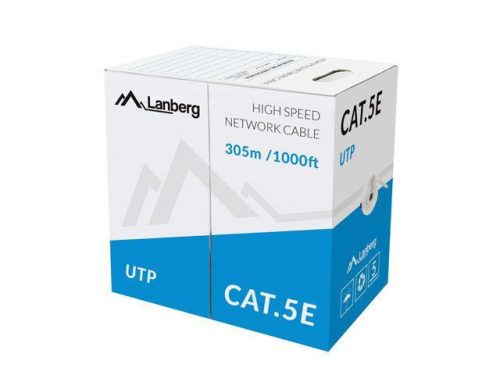 Hálózat Lanberg UTP CAT5e Patch kábel