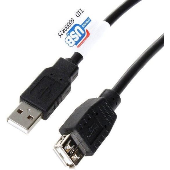 Kábel hosszabbító USB 1,8m nBase