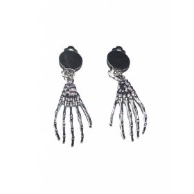 Csontváz kéz fülbevaló