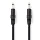 Kábel 3.5mm Jack- Jack 1m