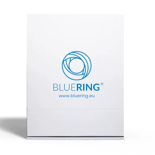 Genotherm lefűzhető, A4, 50 micron fényes víztiszta Bluering® 25 db/csomag, 4 csomag/karton kínáló
