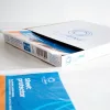 Genotherm lefűzhető, A4, 50 micron fényes víztiszta Bluering® 25 db/csomag, 4 csomag/karton kínáló
