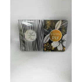   Black&Gold notesz, Kövesd az álmaidat vagy Beautiful Day vagy A divat változik, a stílus örök felirattal az elején