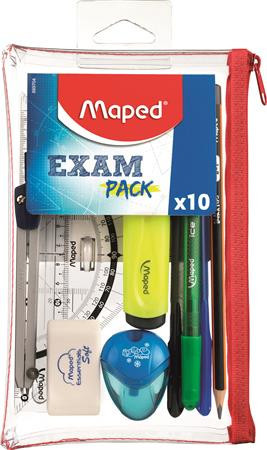 Iskolacsomag MAPED "Exam Pack" - 10 darabos