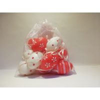 Tojásfestékek, organza tasakok, celofánok