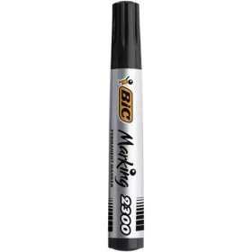   Alkoholos marker, 3,7-5,5 mm, vágott, BIC "ECO 2300" fekete