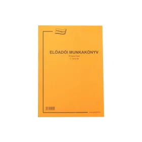 Előadói munkakönyv A/4 20 lapos