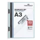Gyorsfűző, klipes, A3, DURABLE "DURACLIP® 60", kék