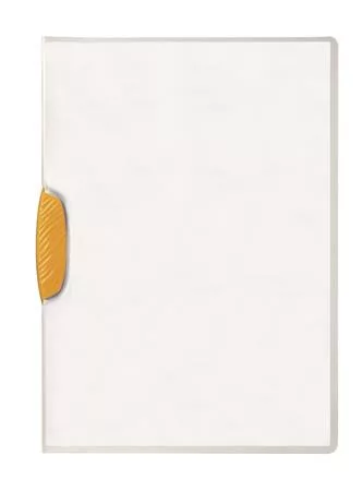 Gyorsfűző, klipes, A4, DURABLE "Swingclip® 30", sárga