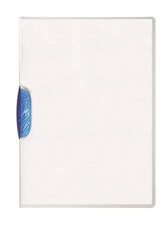 Gyorsfűző, klipes, A4, DURABLE "Swingclip® 30", kék