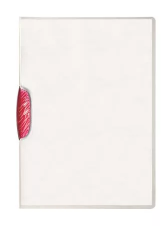 Gyorsfűző, klipes, A4, DURABLE "Swingclip® 30", bíbor