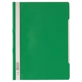Gyorsfűző, PP, A4, DURABLE "Economy", zöld