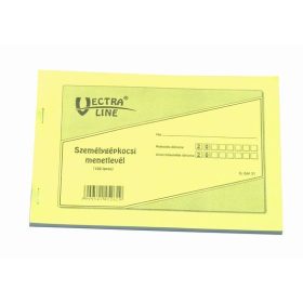 Személygépkocsi menetlevél A/4 fekvő Vectra