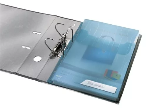 Genotherm LEITZ CombiFile Jumbo, A/4, áttetsző, 200 micronos, füllel, 3db/cs.