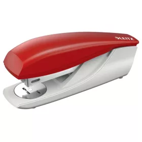   Tűzőgép, 24/6, 26/6, 30 lap, LEITZ "Nexxt 5500", piros