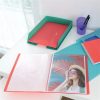 Irattálca, műanyag, ESSELTE "Colour'Breeze", kék