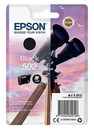 Patron Epson Claria 502 T02V1 Black eredeti,C13T02V14010