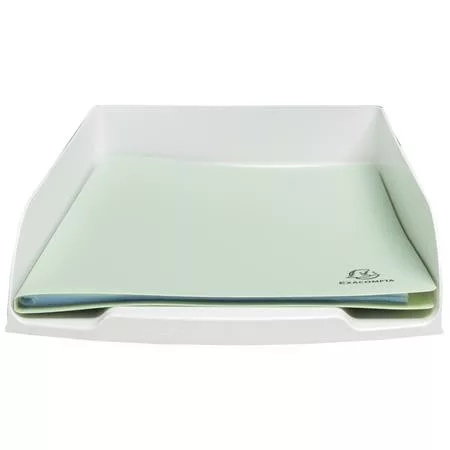 Irattálca, műanyag, EXACOMPTA "COMBO Styli AutentiK", fehér