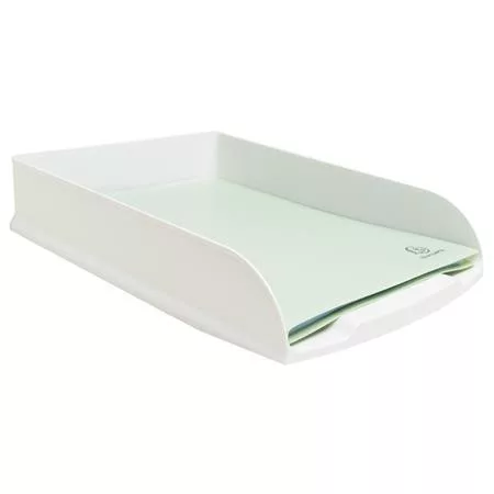 Irattálca, műanyag, EXACOMPTA "COMBO Styli AutentiK", fehér