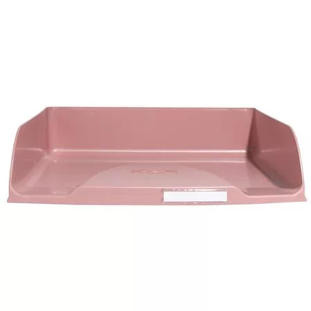 Irattálca, műanyag, EXACOMPTA "COMBO Styli Skandi", rózsaszín