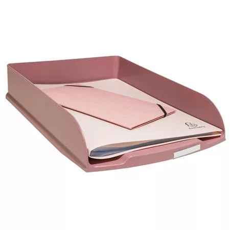 Irattálca, műanyag, EXACOMPTA "COMBO Styli Skandi", rózsaszín