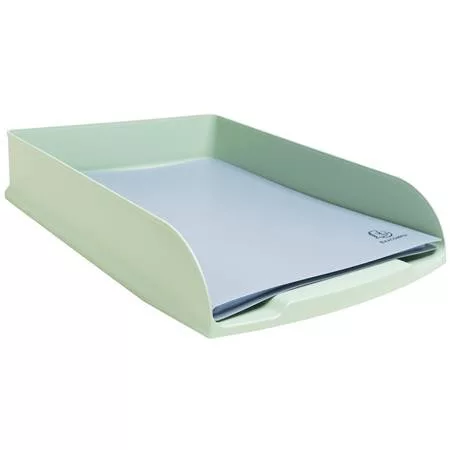 Irattálca, műanyag, EXACOMPTA "COMBO Styli AutentiK", zsálya