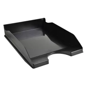   Irattálca, műanyag, A4+, EXACOMPTA "EcoBlack", fekete