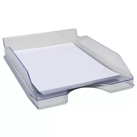 Irattálca, műanyag, A4+, EXACOMPTA "Linicolor®", jégkék