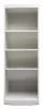 Asztali rendező, multifunkciós, 4 rekeszes, 8x23x11 cm, EXACOMPTA "Autentik", fehér