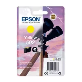 Patron Epson Claria 502 T02V4 Yellow, eredeti, C13T02V44010