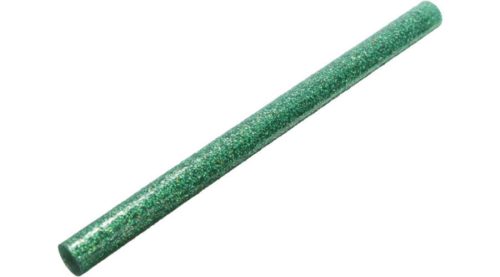 Ragasztó Stick pisztolyhoz, 11x200 mm csillámos zöld 3 darab/csomag
