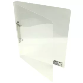   Gyűrűskönyv, A/4, 2 gyűrűs, 20mm,színes, átlátszó vagy füst színű