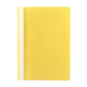 Gyorsfűző, PP, A4, VICTORIA OFFICE, citromsárga