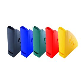 Iratpapucs, műanyag, 75 mm vegyes szín